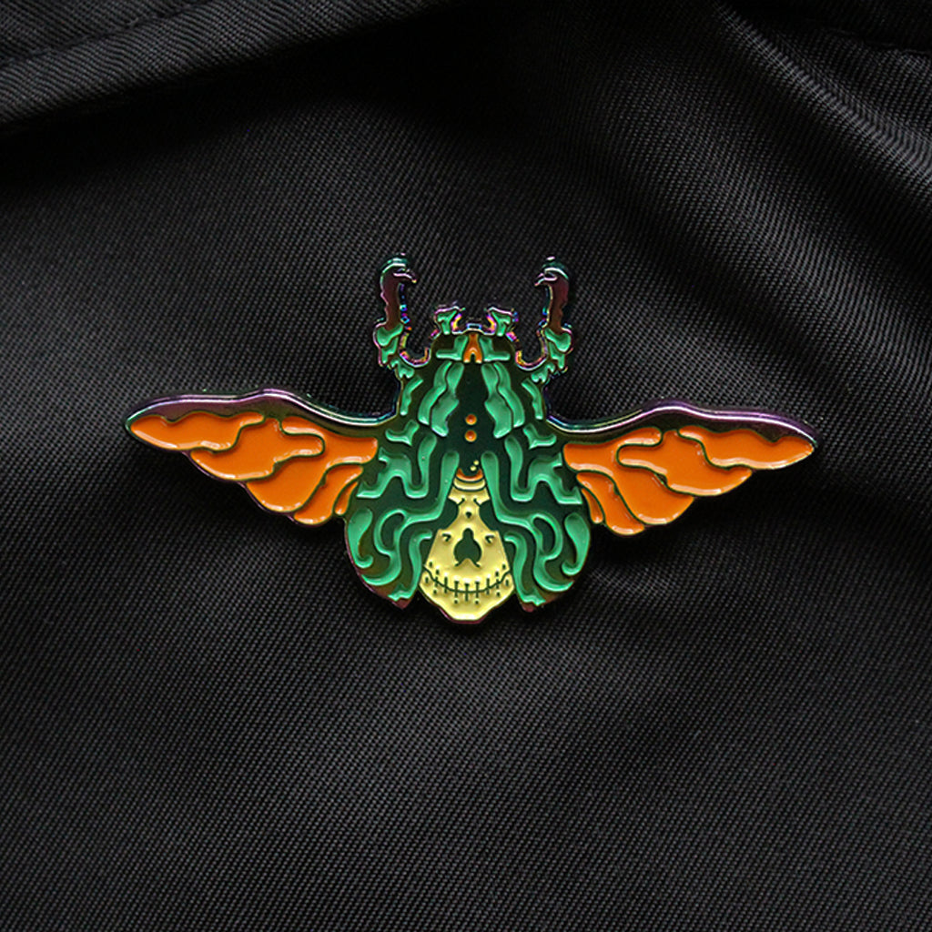 Pin "Escarabajo Verde"